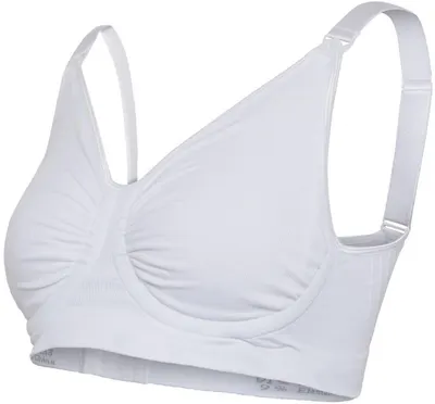 Sutien alaptare, Fara cusaturi Carriwell - Carri-Gel, marimea L, alb