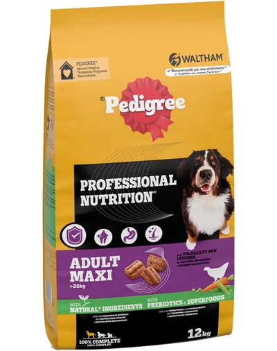 PEDIGREE Professional Nutrition Adult Maxi 2 x 12 kg hrană câini rase mari