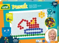 Set pentru mozaic Lena - Transparent, 120 piese, Ø15 mm