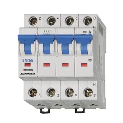 Intreruptor automat B10/3+N 6kA