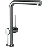 Baterie chiuveta bucatarie crom lucios cu dus extractibil Hansgrohe Talis M54 72809000