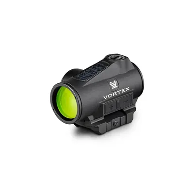 Dispozitiv de ochire green dot Vortex Crossfire II Solar CF2-GD2-SLR, 1x, punct verde 2 MOA, panou solar Auto D-TEC, motion activation, montura Picatinny/Weaver