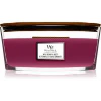 Woodwick Wild Berry & Beets lumânare parfumată cu fitil din lemn (hearthwick) 453,6 g