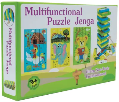 Cubulete tip Turnul de echilibru - puzzle B-MAX, 3 imagini