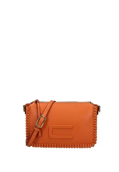 Geanta crossbody cu bareta detasabila Astria Elite - Portocaliu