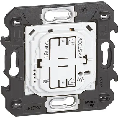 Intrerupator fara fir Acasa/Plecat 2 module Bticino Living Now K4570CW