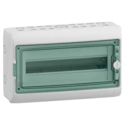 Carcasa Aparenta Mureva, Ip 65, 1 X 18 Modul, Usa Transparenta