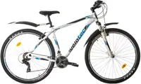Bicicletă de munte cu viteze Velotec - Pro, 27.5", 480 mm, alb/albastru