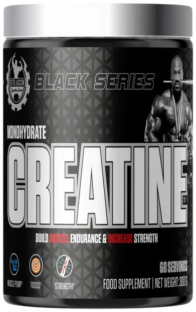 Black Series Creatine Monohydrate, 300 g, Dexter Jackson Signature Series