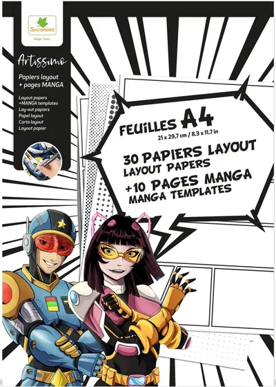 Set creativ Sycomore - Creez manga
