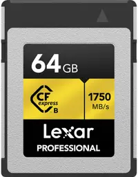 Card de memorie Lexar - Professional, 64GB, CFexpress Type B