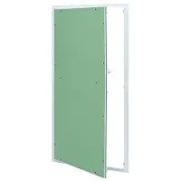 vidaXL Panou de Acces Verde și Argintiu 55 x 105 cm