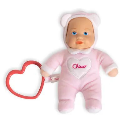 Jucarie copii Chicco Primul meu bebelus, roz, 0luni+