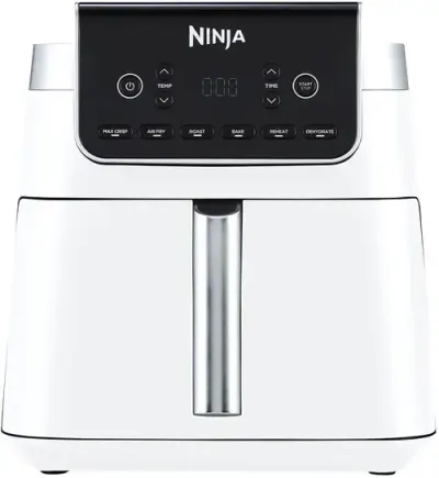 Friteuza cu aer cald Ninja Max Pro AF180EUWH, 2000 W, 6.2 l, capacitate mancare 1.2 kg, 6 programe, temperatura 40 - 240 °C, oprire automata (Alb)