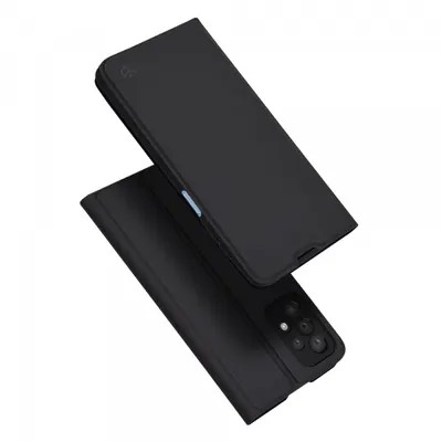 Husa pentru Samsung Galaxy A23 5G A236 / A23 A235, Techsuit, Magskin Book, Neagra