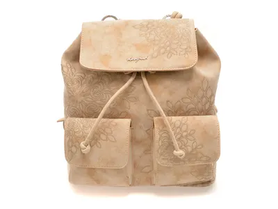 Rucsac DESIGUAL bej, SAKP40, din piele ecologica