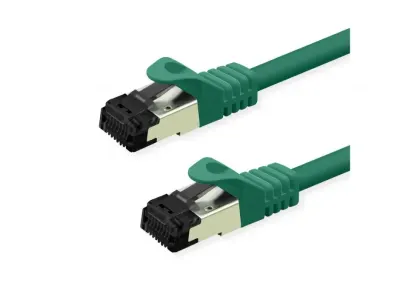 Cablu de retea RJ45 S/FTP Cat.8 (Class I) LSOH 2m Verde, Value 21.99.1832