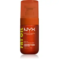 NYX Professional Makeup Fat Oil Body Ulei de corp hranitor ofera hidratare si stralucire cu parfum Caramelt Mami 70 ml