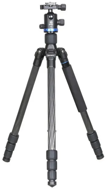Trepied Benro - iFoto L CF + IB0, 46-166 cm, negru