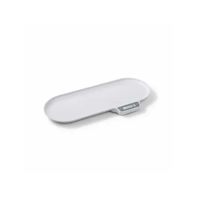 Cantar electronic pentru bebelusi, BabyOno, Capacitate 30 kg, Precizie, Display digital mare, Ergonomic, Usor de utilizat, 70x32 cm, 0 luni+, Alb