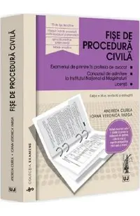 Fise de procedura civila 2025 Ed.12