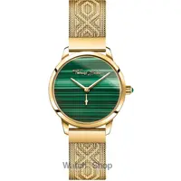 Ceas Thomas&nbsp;Sabo Thomas Sabo WA0365-264-211 Garden Spirit malachite Ladies Watch 33mm