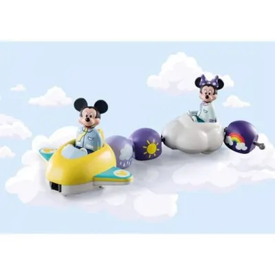 Playmobil - 1.2.3 & Disney: Zborul Lui Mickey si Minnie Printre Nori