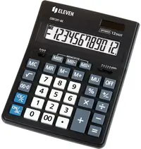 Calculator Eleven - CDB1201-BK, desktop, 12 cifre, negru