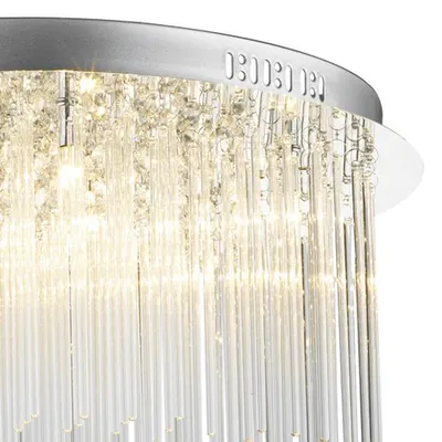 Lampa tavan Icicle 8 Light Glass Tube Flush