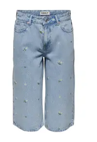 Pantaloni scurti din denim dama 15349519 - Bumbac - Albastru - Albastru