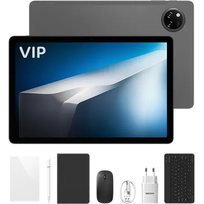Tableta Doogee Tab A9 Pro Plus VIP, Wi-Fi, 11-inch 90Hz IPS, 6GB RAM, 128GB, Stereo Speakers, Android 15, Gray