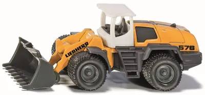 Masinuta metalica Siku Super - Fadroma, Liebherr, 1:30