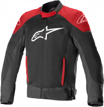 Geaca moto Alpinestars T-SP SUPER AIR, culoare negru rosu, marime M