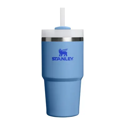 Termos albastru cu pai din oțel inoxidabil 600 ml Quencher H2.O FlowState™ Tumbler Blue Sky – Stanley