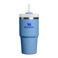 Termos albastru cu pai din oțel inoxidabil 600 ml Quencher H2.O FlowState™ Tumbler Blue Sky – Stanley