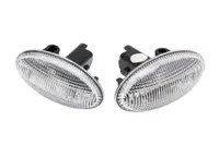 Semnalizator lampa lateral stanga dreapta transparent, LED, dinamic potrivit CITROEN C2, C3 I, C3 PLURIEL, C5 I, C5 II, XSARA, XSARA PICASSO, ZX; PEUGEOT 107, 108, 206, 307, PARTNER TEPEE 1.0-3.0 dupa