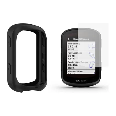 Husă silicon + sticlă securizată pentru Garmin Edge 840