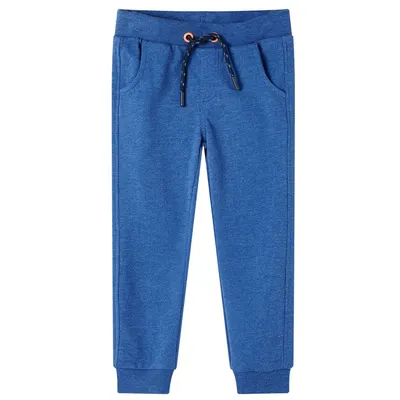 Pantaloni de trening pentru copii, albastru închis, 104