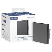Intrerupator inteligent Aqara H1, necesita NUL, un canal, Zigbee, Gri, (WS-EUK03-G) 6975833354948