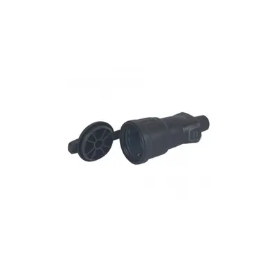 Priza 2P+E cauciuc- German standard - IP44 cauciuc - bulk