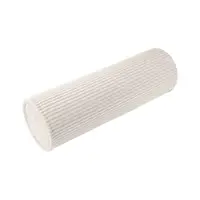 Pernă decorativă pentru copii crem cu tapițerie din catifea reiată Roll – Wigiwama