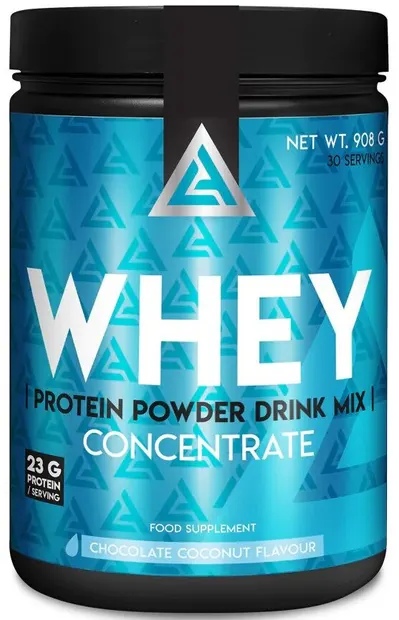 Whey Protein Concentrate, ciocolată cu cocos 908 g, Lazar Angelov Nutrition