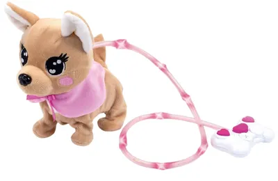 Jucărie de pluș interactivă Simba Toys Chi Chi Love - Cățeluș Loomy, cu telecomandă