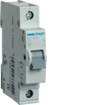 Disjunctor 1P, 2A, 6kA, C, 1M