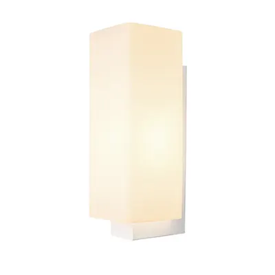 Corp iluminat de perete, aplica, lumini QUADRASS perete E27, alb