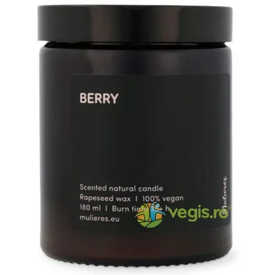 Lumanare Naturala Berry 180ml