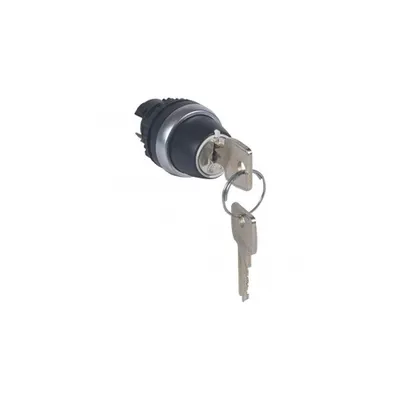 Osmoz non illuminated key selector switch - 2 positions spring return 45°