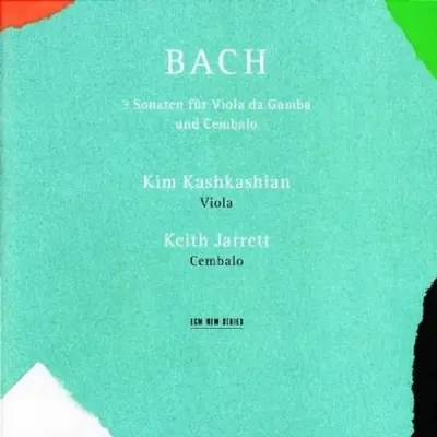 Bach: 3 Sonatas for Viola da Gamba und Cembalo