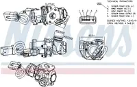 Supapa EGR potrivit FORD FOCUS C-MAX, FOCUS II 1.6D 10.03-09.12
