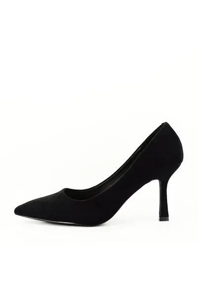 Pantofi negri eleganti H1014 01 11379 - Negru